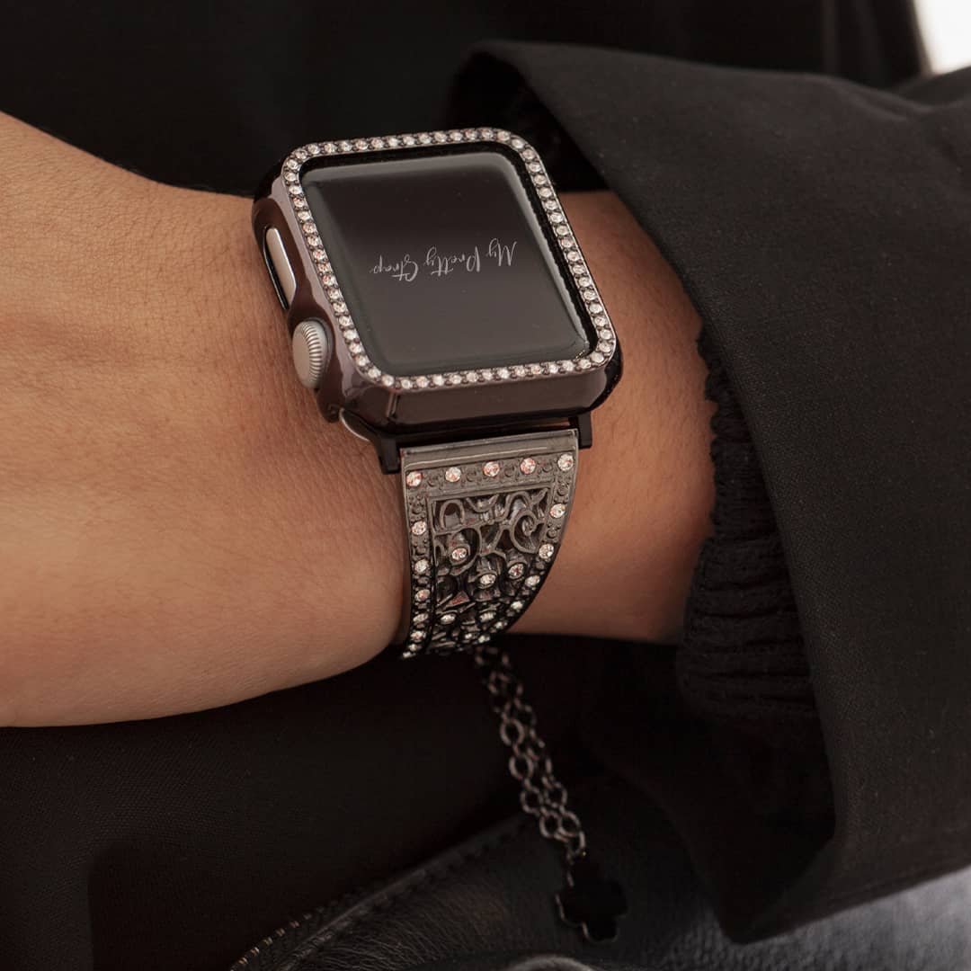 Blossom Stainless Steel Apple Watch Strap